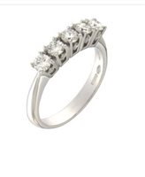 Ringe Mirco Visconti Dame in Weißgold Diamante 0.73 Ct AB751/5 - AB751/5